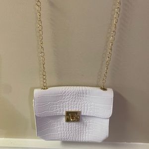 white SHEIN purse